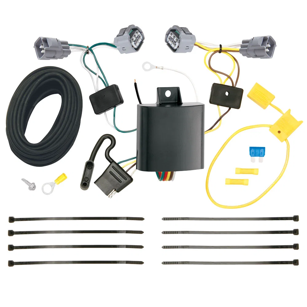 118605 – TEKONSHA Trailer Wiring Connector, T-One Connector Assembly With Upgraded Circuit Protected ModuLite ® HD Mo...
